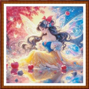 Beautiful Girl 14CT 16CT Printed On Canvas Cross Stitch DIY Set Chinese Pattern Kit Home Needlework Embroidery 193 Colors